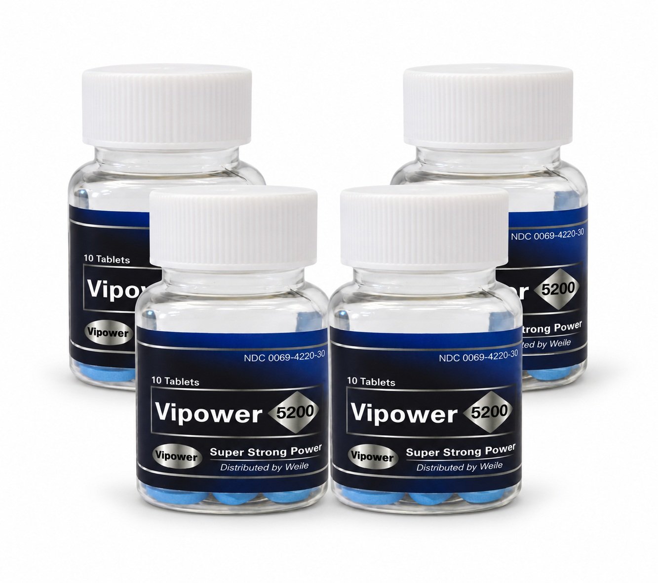 VIPOWER 5200 SUPER STRONG POWER - Pack4