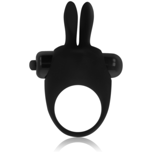 OHMAMA™ - ANEL DE SILICONE COM COELHO
