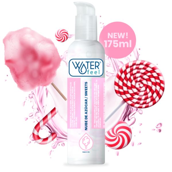 WATERFEEL™ - LUBRIFICANTE NUVEM DE AÇÚCAR 175 ML