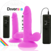 DIVERSIA - FLEXÍVEL VIBRATÓRIO 17 CM - ROXO - Image 2