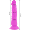 DIVERSIA - FLEXÍVEL VIBRAÇÃO VIBRANTE 21 CM - ROXO - Image 3