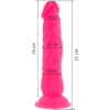 DIVERSIA - FLEXÍVEL VIBRATÓRIO 21 CM - ROSA - Image 3