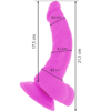 DIVERSIA -VIBRAÇÃO FLEXÍVEL DIVERSIA 21,5 CM - ROXO - Image 3