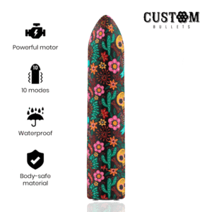 BALAS PERSONALIZADAS FLORAIS RECARREGÁVEIS BALAS 10 INTENSIDADES