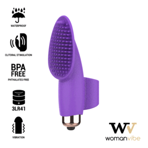 WOMANVIBE - DEDO ESTIMULADOR DE SILICONE AISHA