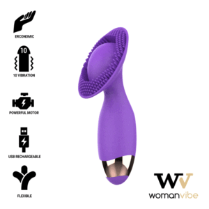 WOMANVIBE - SILICONE RECARREGÁVEL DE ESTIMULADOR DE CACHORRO