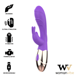 WOMANVIBE - VIORA SILICONE RECARREGÁVEL VIBRADOR