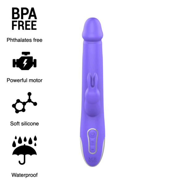 MR BOSS- VIBRADOR E ROTADOR ARTURO COMPATÍVEL COM A TECNOLOGIA WATCHME WIRELESS