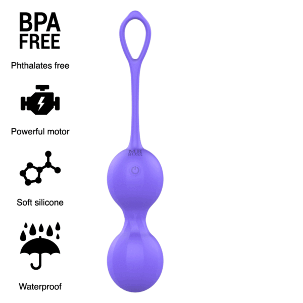 MR BOSS- DUMAS PERLINE KEGEL VIBRANTI TELECOMANDO