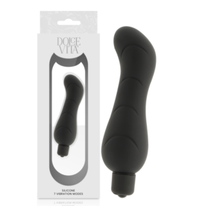 DOLCE VITA - G-SPOT BLACK SILICONE