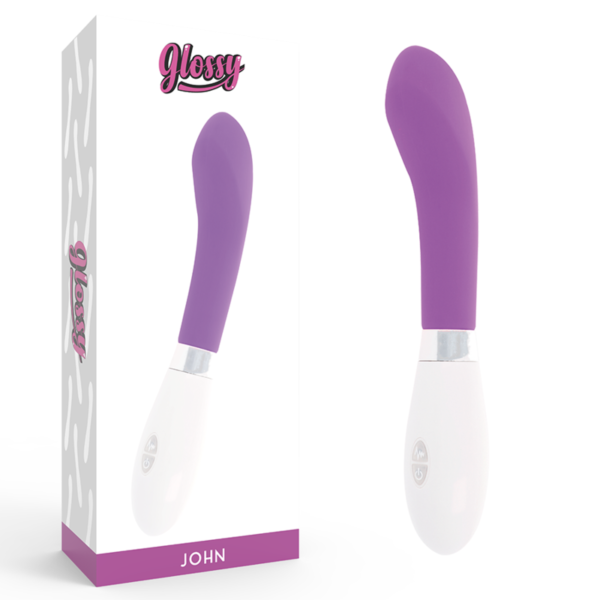 GLOSSY™ - JOHN VIBRADOR ROXO
