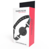 DARKNESS™ - MORDAÇA DE SILICONE RESPIRÁVEL PRETA - Image 4