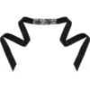 COQUETTE CHIC DESIRE™ - MÁSCARA DE RENDA PRETA COM FITA - Image 3