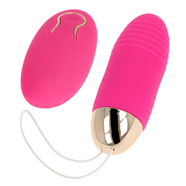 OHMAMA™ - OVO DE CONTROLE REMOTO 10 MODOS ROSA