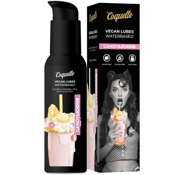 COQUETTE CHIC DESIRE™ - LUBRIFICANTE VEGANO CANDYLICIOSO PREMIUM EXPERIENCE 100ML