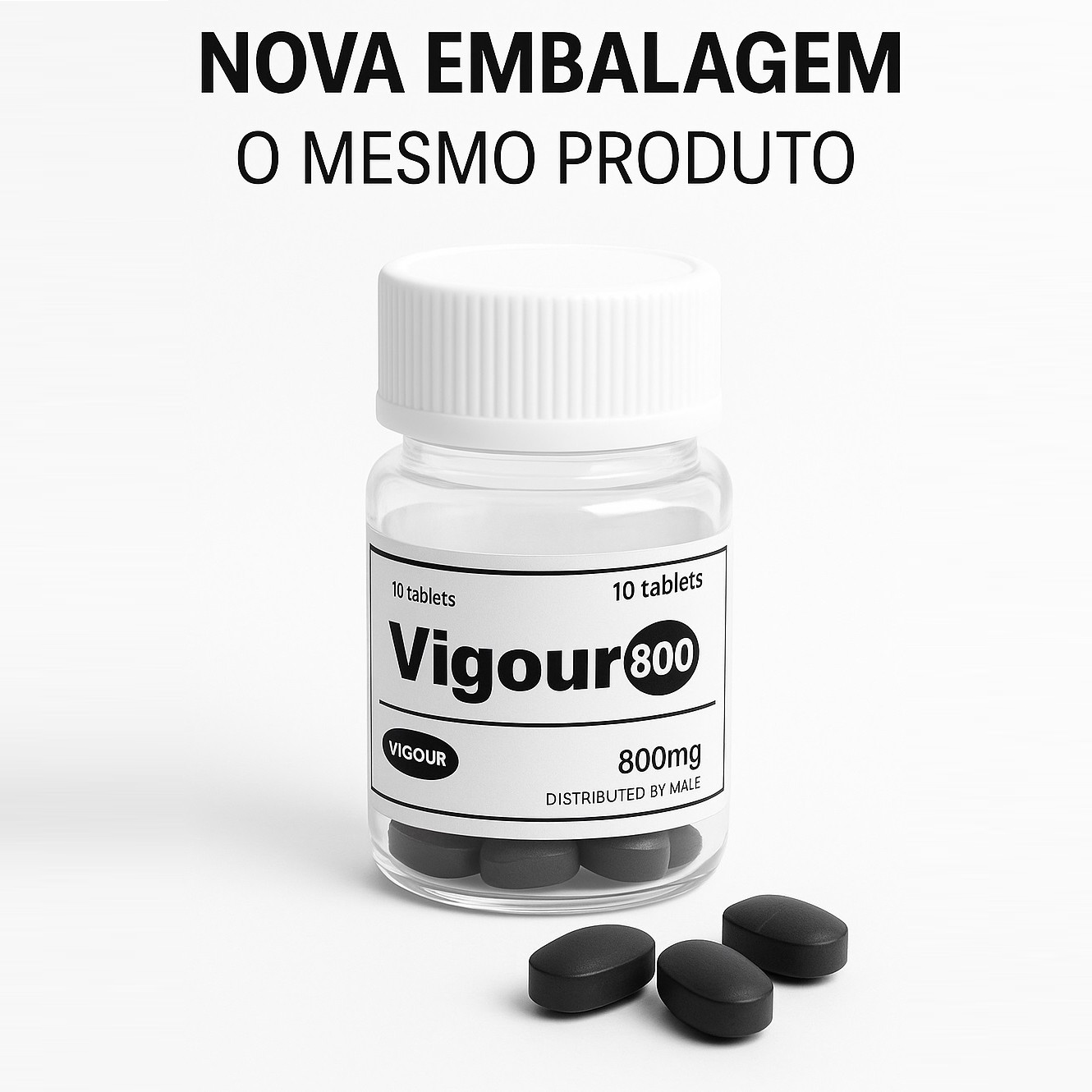VIGOUR 800MG ULTRA BLACK 10 und