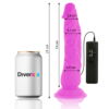 DIVERSIA - FLEXÍVEL VIBRAÇÃO VIBRANTE 21 CM - ROXO - Image 6