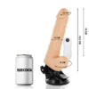BASECOCK - VIBRADOR REALISTA CONTROLE REMOTO NATURAL COM TESTÍCULOS 19,5CM - Image 7