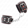 KINK - PULSO PRETO COM INSERÇÃO DE CORAÇÃO VERMELHO AJUSTÁVEL 21-28 CM X 5,5 CM - Image 2