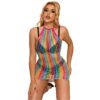 SUBBLIME - 952341 BODYSTOCKING RAINBOW FISHNET TAMANHO ÚNICO - Image 3