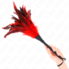 KINK - PENAS DE FRANGO EM FORMA DE CHIFRE VERMELHO 36 CM - Image 2