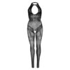 LEG AVENUE - SEAMLESS FISHNET BODYSTOCKING TAMANHO ÚNICO - PRETO - Image 3