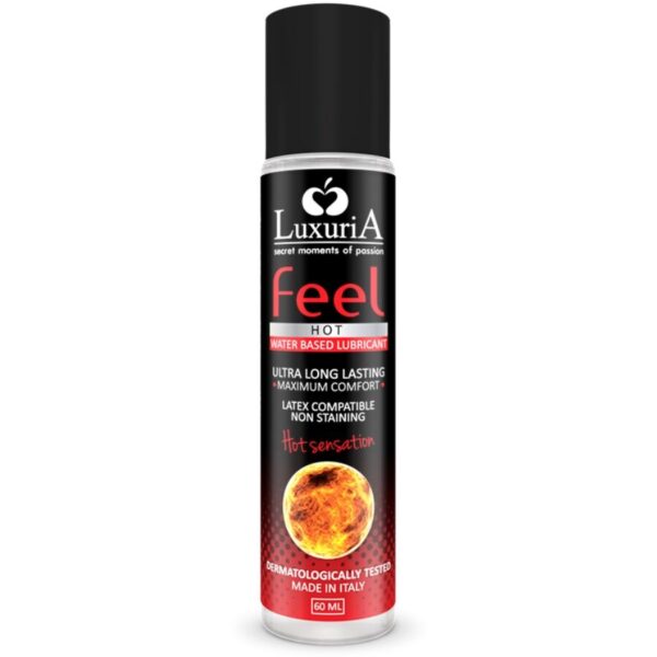 INTIMATELINE - LUXURIA FEEL HOT SENSATION LUBRIFICANTE BASE DE GUA 60 ML