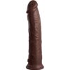 KING COCK - ELITE DILDO DE SILICONE REALISTA 28 CM MARROM - Image 3