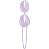 FUN FACTORY -  SMARTBALLS DUO BOLAS PÉLVICAS BRANCO / ROXO PASTEL - Image 2