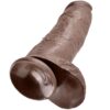 KING COCK - 12 DILDO CASTANHO COM BOLAS 30.48 CM - Image 2