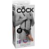 KING COCK - SISTEMA DE SUSPENSOR DE ALA OCA 28 CM CARNE - Image 2