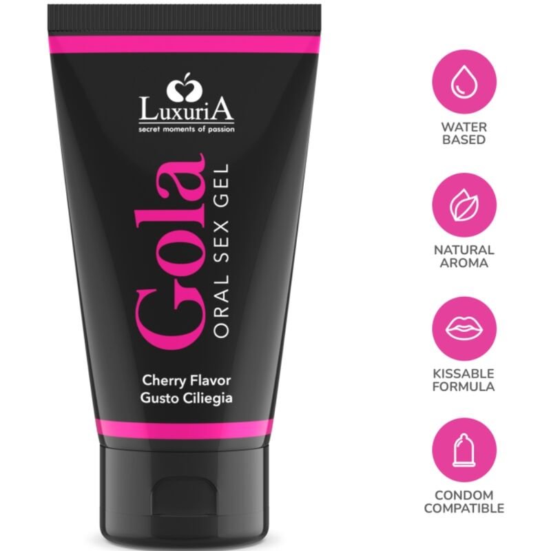 INTIMATELINE LUXURIA - SEXO ORAL GEL SABOR CEREJA 50 ML - Image 3