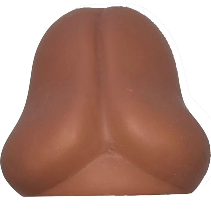 DIABLO PICANTE - PÊNIS ANTI-STRESS COR MARROM