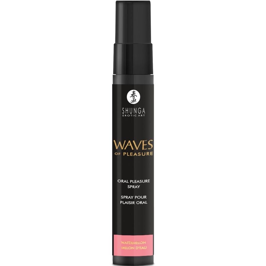 SHUNGA - SPRAY ORAL SEDUTOR DE PRAZER WAVES COM SABOR MELANCIA 20 ML - Image 2