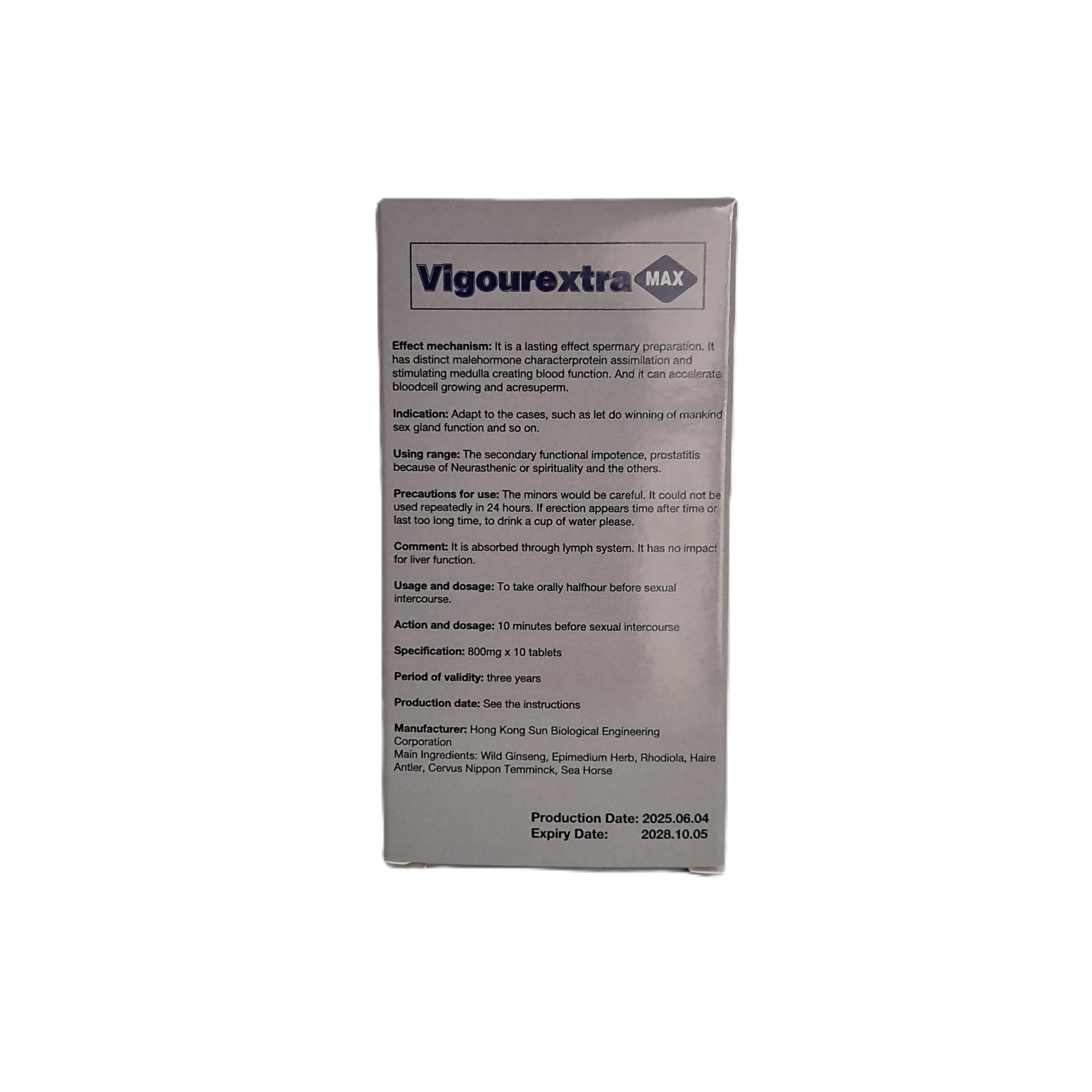 Vigourextra Max - Image 5