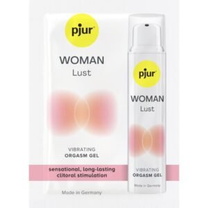 PJUR - GEL VIBRATÓRIO WOMAN LUST DOSE ÚNICA PARA ORGASMO 1,5 ML