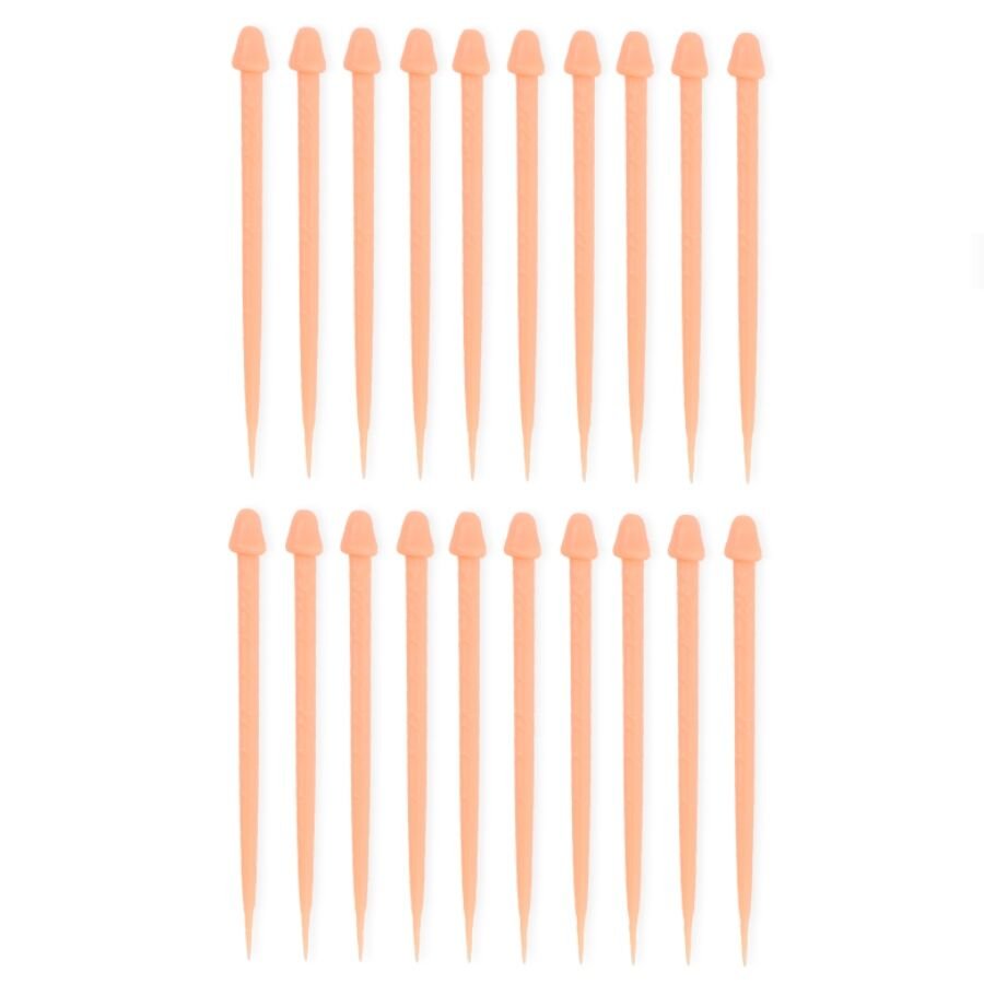 DIABLO PICANTE - PALITOS DE CARNE EM FORMATO DE PÊNIS DE ARANHA - 20 UNIDADES